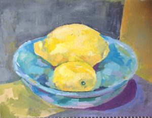 Still life Lemons